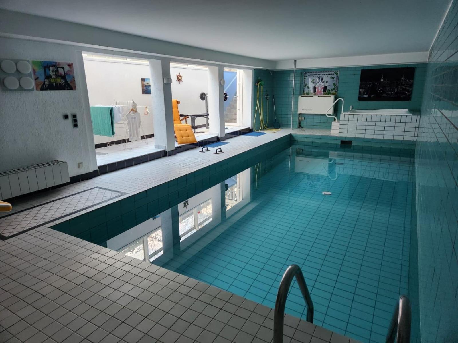 Villa Casa Blanca Mit Privatem Schwimmbad 26 Grad Und Sauna دوسبرغ المظهر الخارجي الصورة